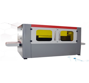 Drawing and deburring machine